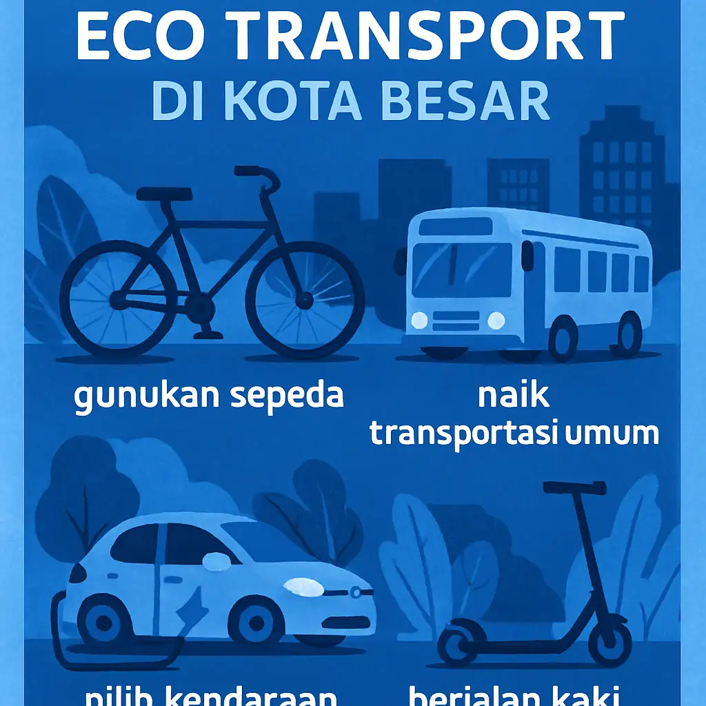 Langkah Memulai Gaya Hidup Eco Transport di Kota Besar